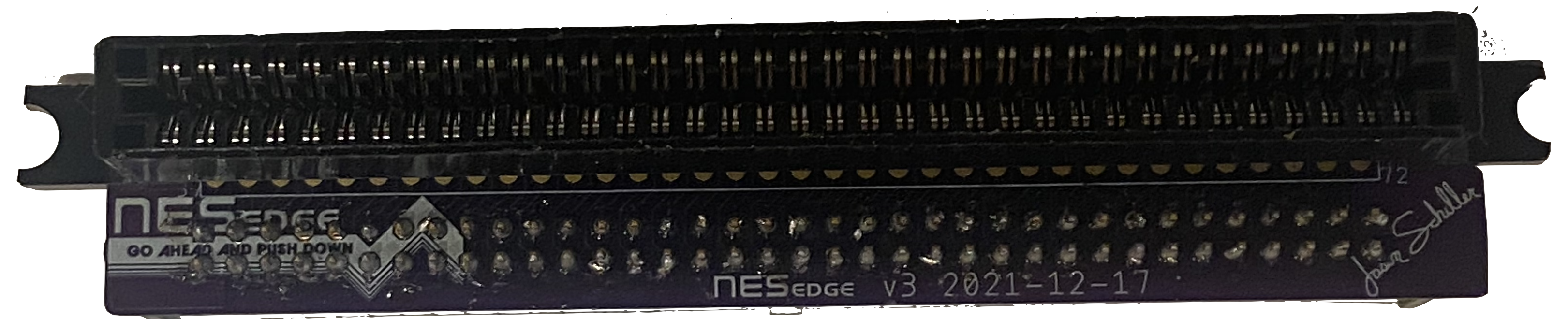 [NESedg v3 cart PCB]