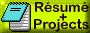 Rsum and projects in text format